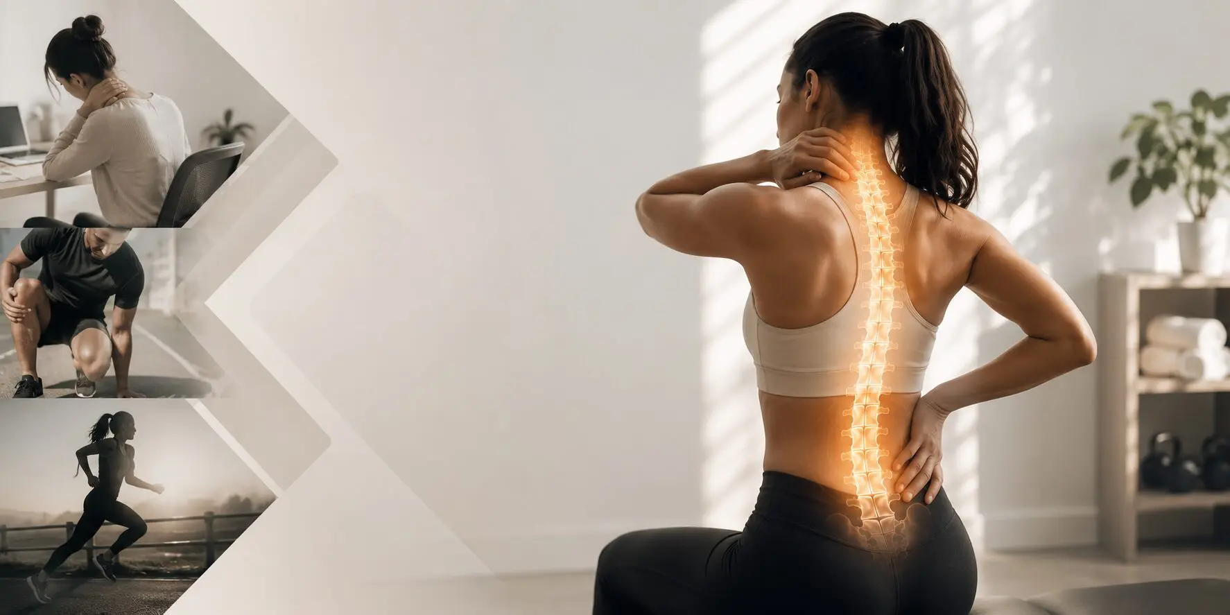 Illustration about when to see a sports chiropractor for treatment
