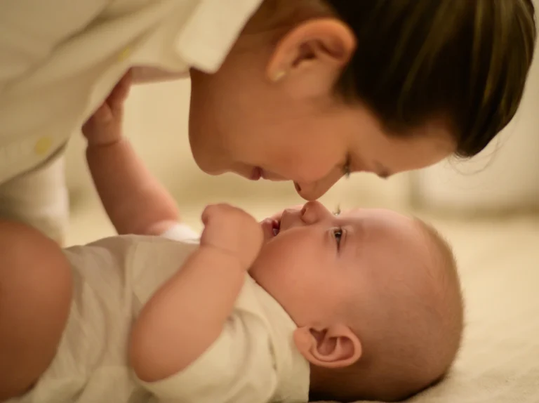 Young child receiving chiropractic care at clinic